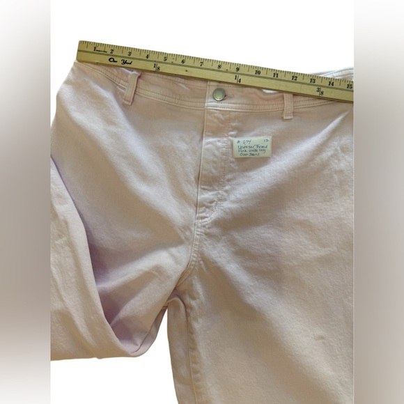 Universal Thread Pink Denim High Rise Ankle Sailor Jeans, size 12 - Picture 4 of 5